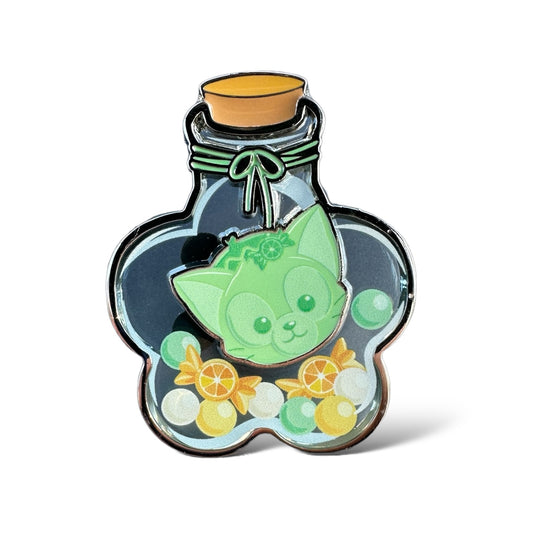 HKDL Pin Trading Carnival 2024 Glass Bottles Gelatoni Pin