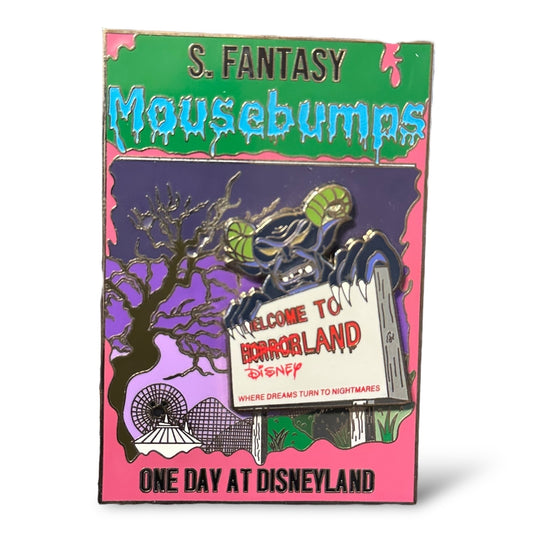 Mousebumps One Day at Disneyland Fantasy Pin