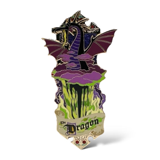 WDI 65th Anniversary Sleeping Beauty Maleficent Dragon Pin