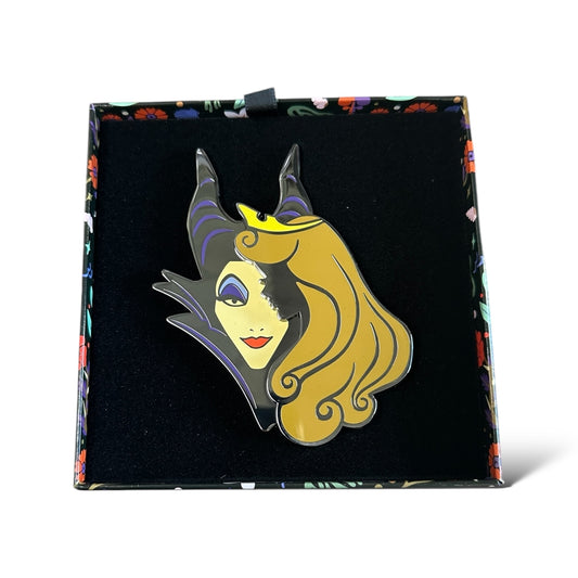 DLRP Jumbo Villains Maleficent Beautiful Destroyer Pin