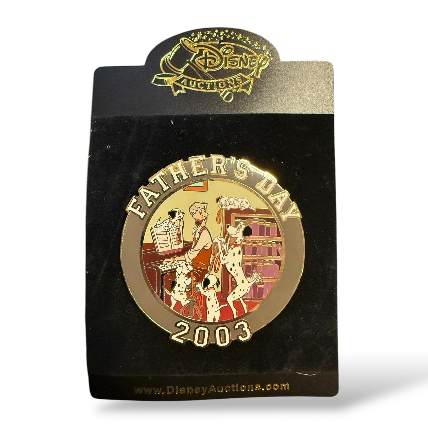 Disney Auctions Father's Day 2003 Pongo and Roger Pin