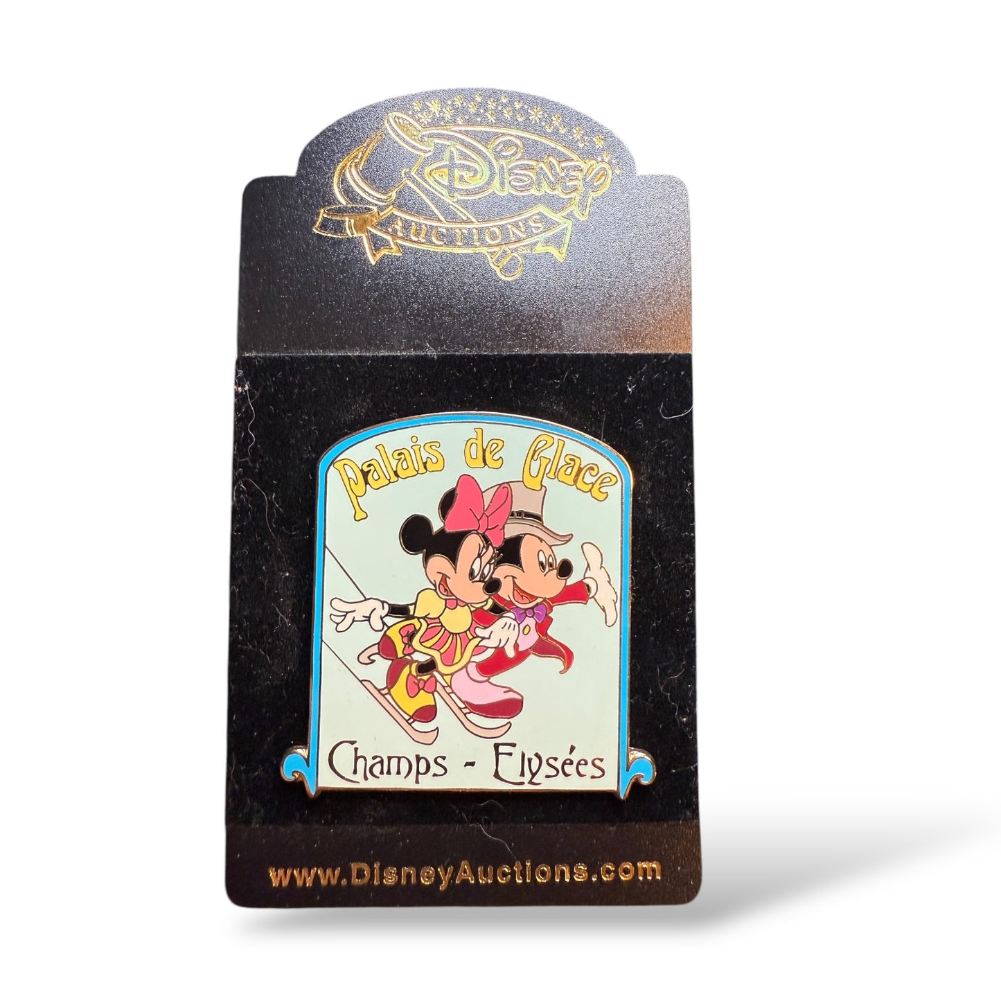 Disney Auctions Mickey & Minnie Mouse Champs Elysees Pin