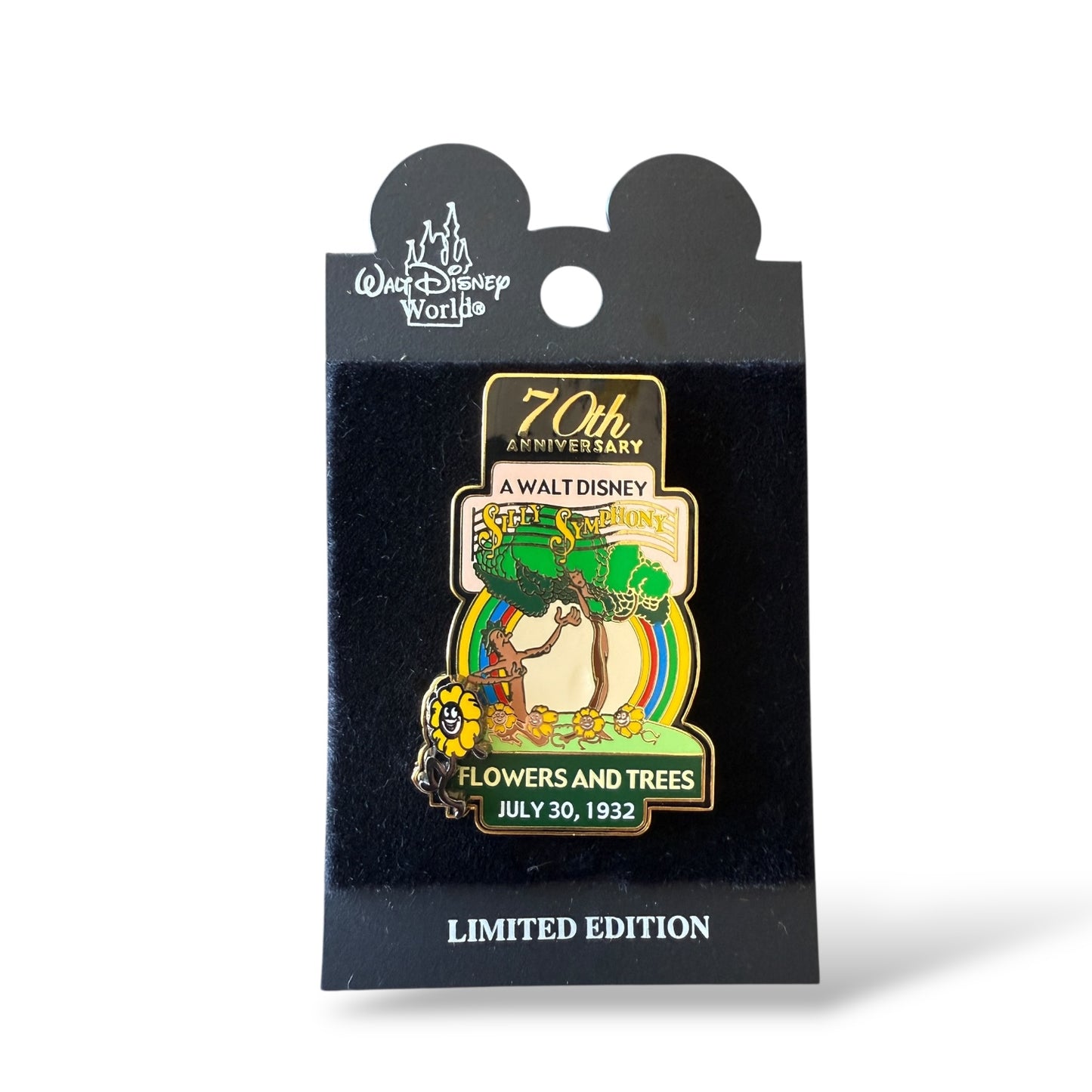 WDW Silly Symphony Flowers and Trees 70th Anniversary Pin