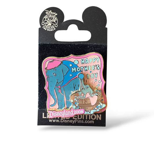 DLR Mother's Day 2008 Mrs. Jumbo and Dumbo Pin