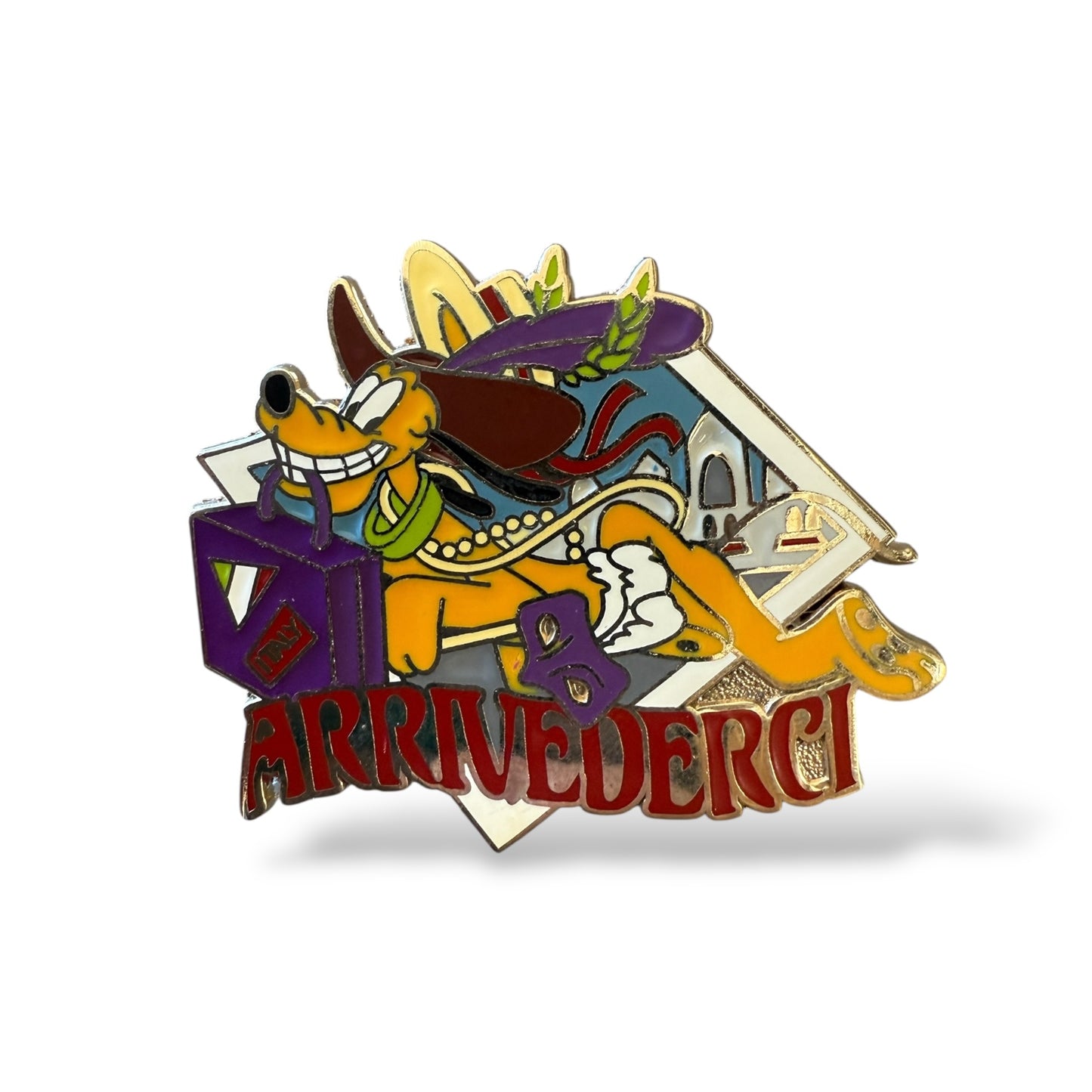 Adventures By Disney Viva Italia Pluto Arrivederci Pin