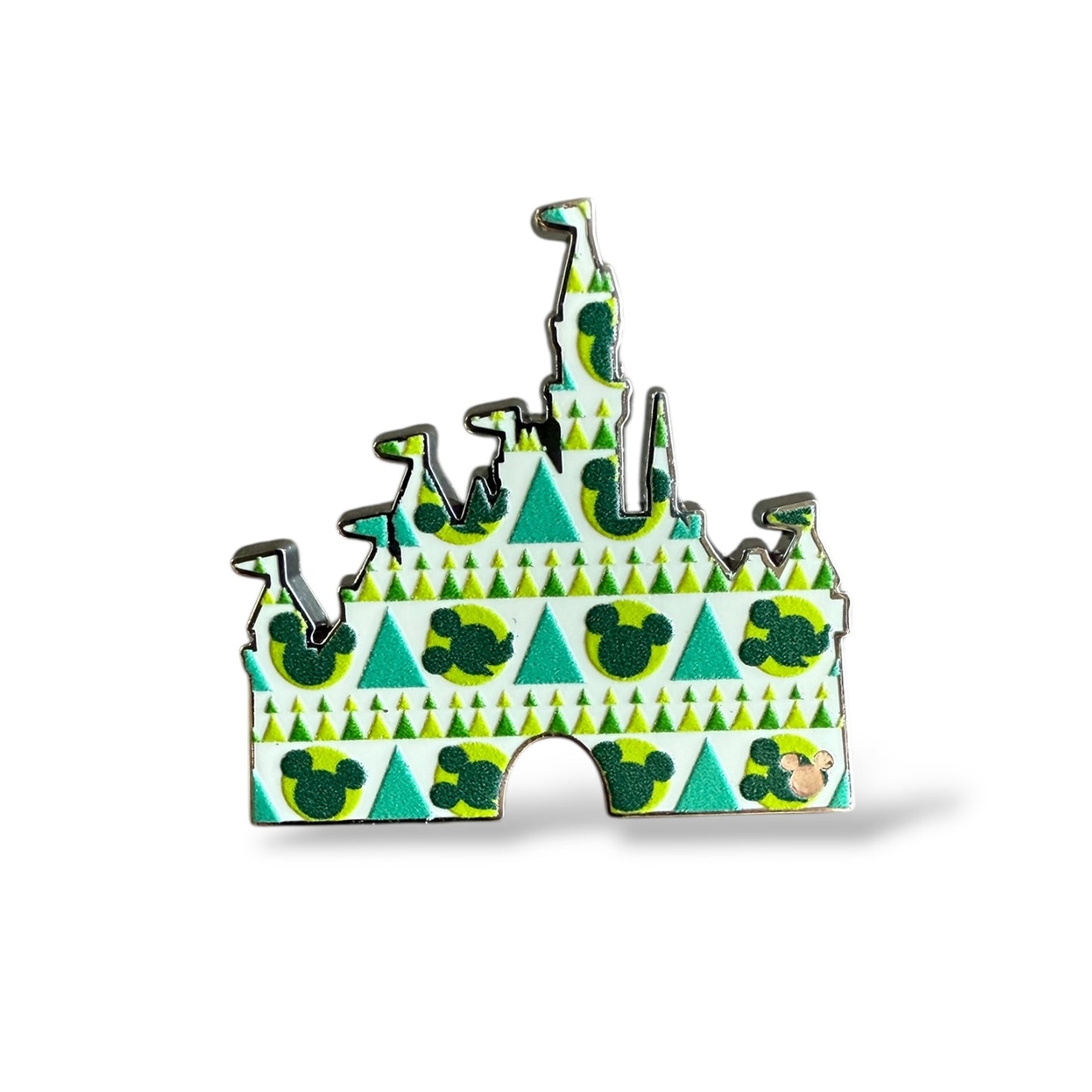 Cast Lanyard Sleeping Beauty Castles Mickey Mouse Hidden Mickey Pin