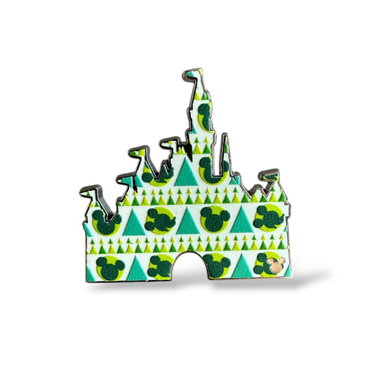 Cast Lanyard Sleeping Beauty Castles Mickey Mouse Hidden Mickey Pin