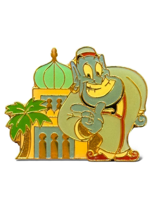 TDR Game Prize Genie Arabian Building Pin