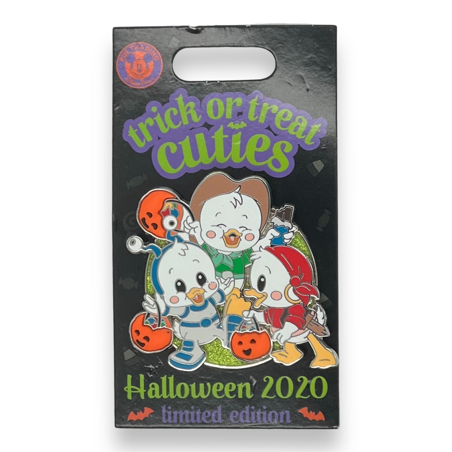 WDW Trick or Treat Cuties Huey, Dewey and Louie Pin