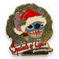 WDW Osborne Family Spectacle of Lights 2004 Stitch in Wreath Pin