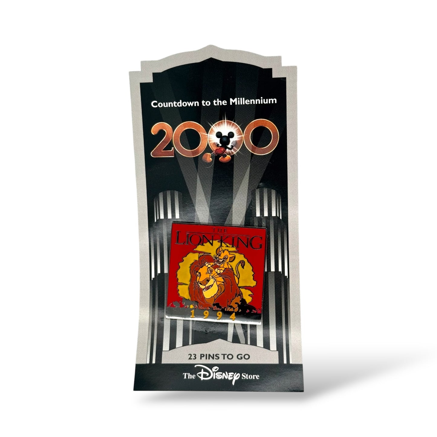 Disney Store Countdown To The Millennium The Lion King 1994 Pin