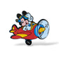 UKDS Plastic Mickey and His Gang Airplane Pin