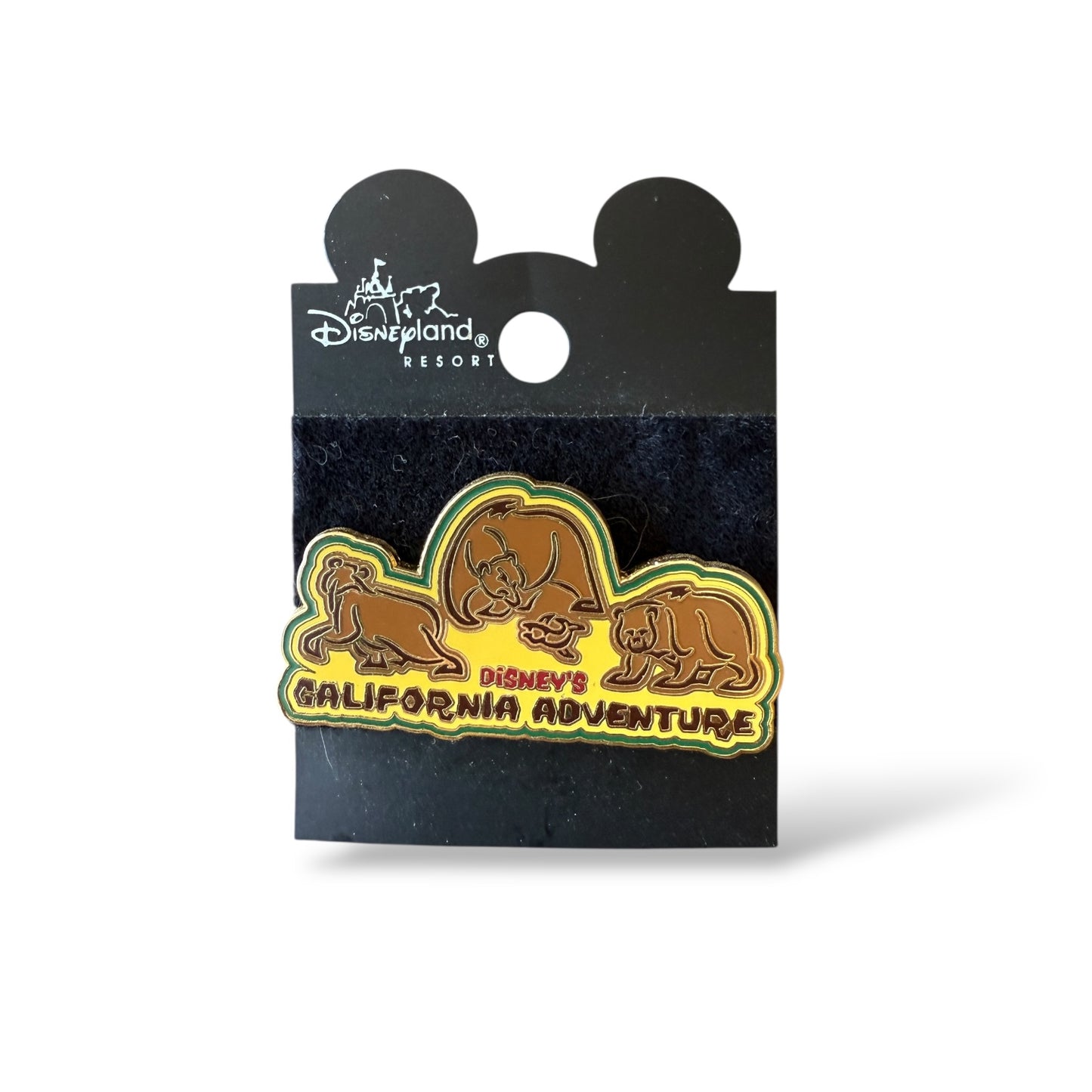 DCA Trio of Bears with Disney's California Adventure Pin