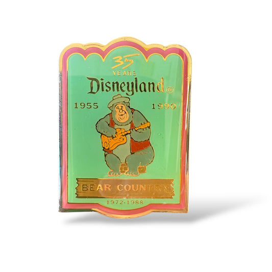 DEC Big Al Bear Country 35th Anniversary Shield Pin