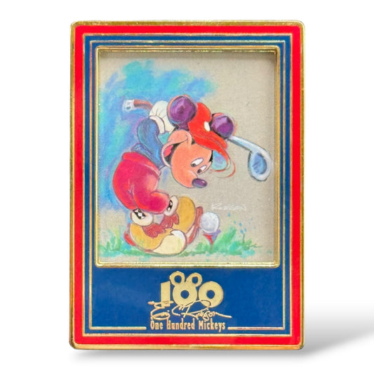DLR One Hundred Mickeys Color Golf Pin
