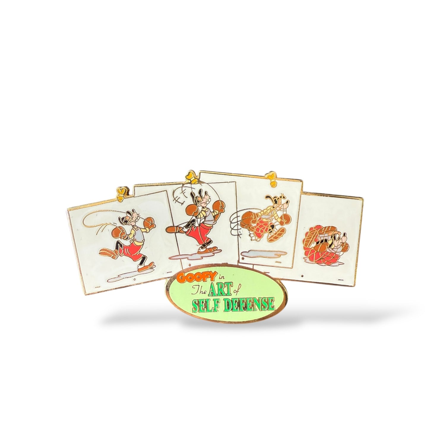 Disney Auctions Goofy Art of Self Defense Pin