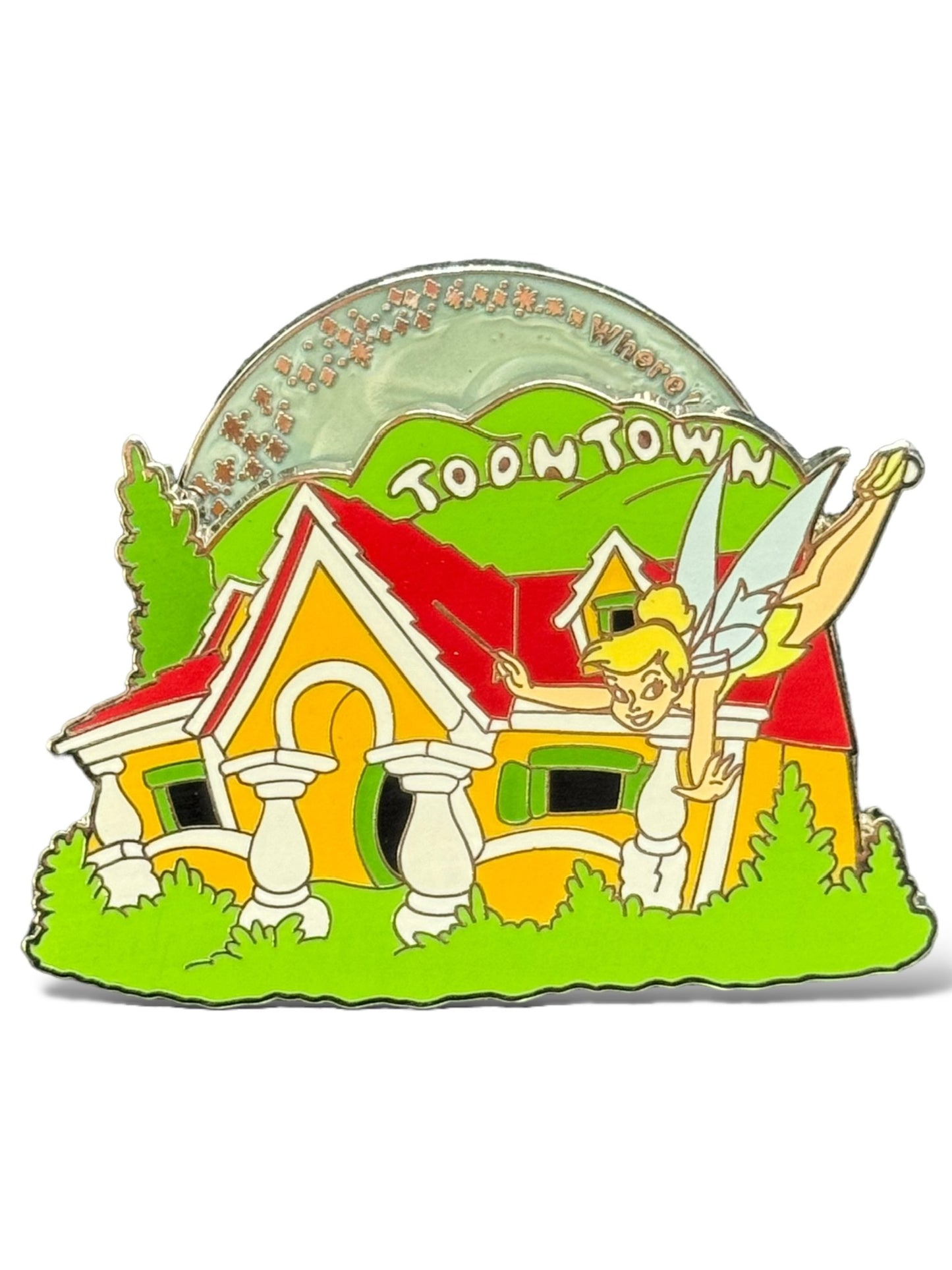 DLR Mickey's Pin Festival of Dreams Where The Streets of Character Toontown Mickey's House Spinner Pin