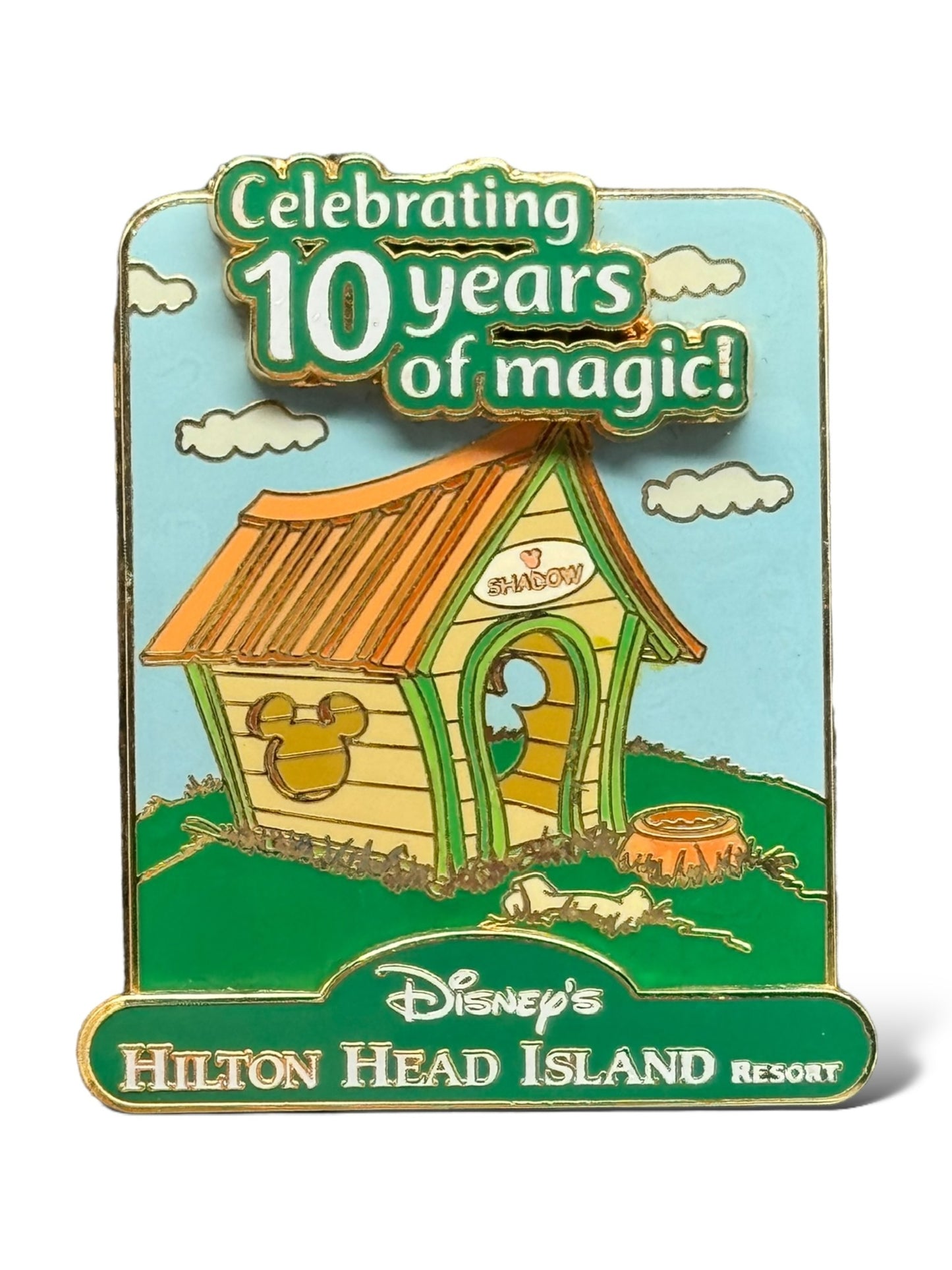 WDW Hilton Head Resort 10 Years of Magic Pin