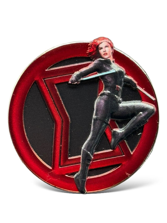 WDW Black Widow Marvel Coin Pin