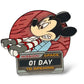 WDW Mission: Space Countdown to Opening 1 Day Mickey Pin