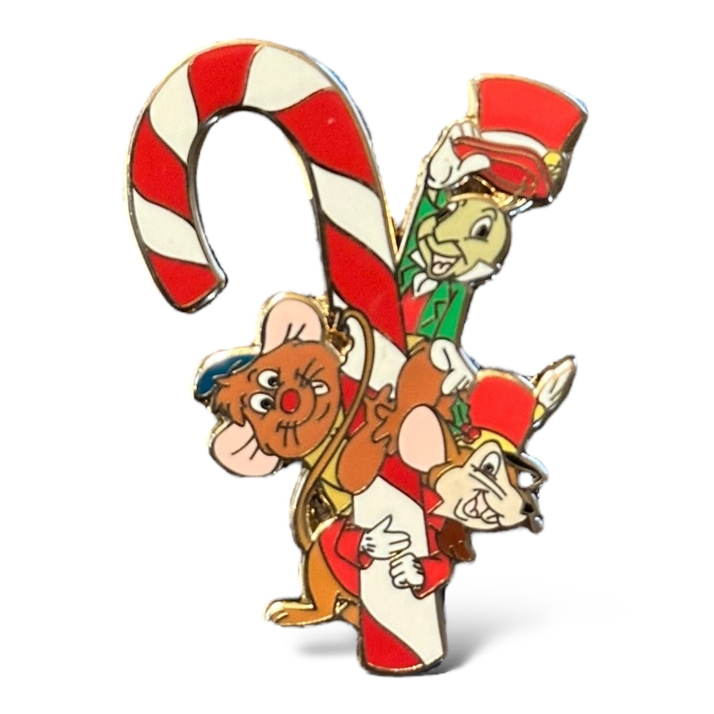 Disney Shopping Advent Holiday Tree Timothy, Gus and Jiminy Cricket Pin