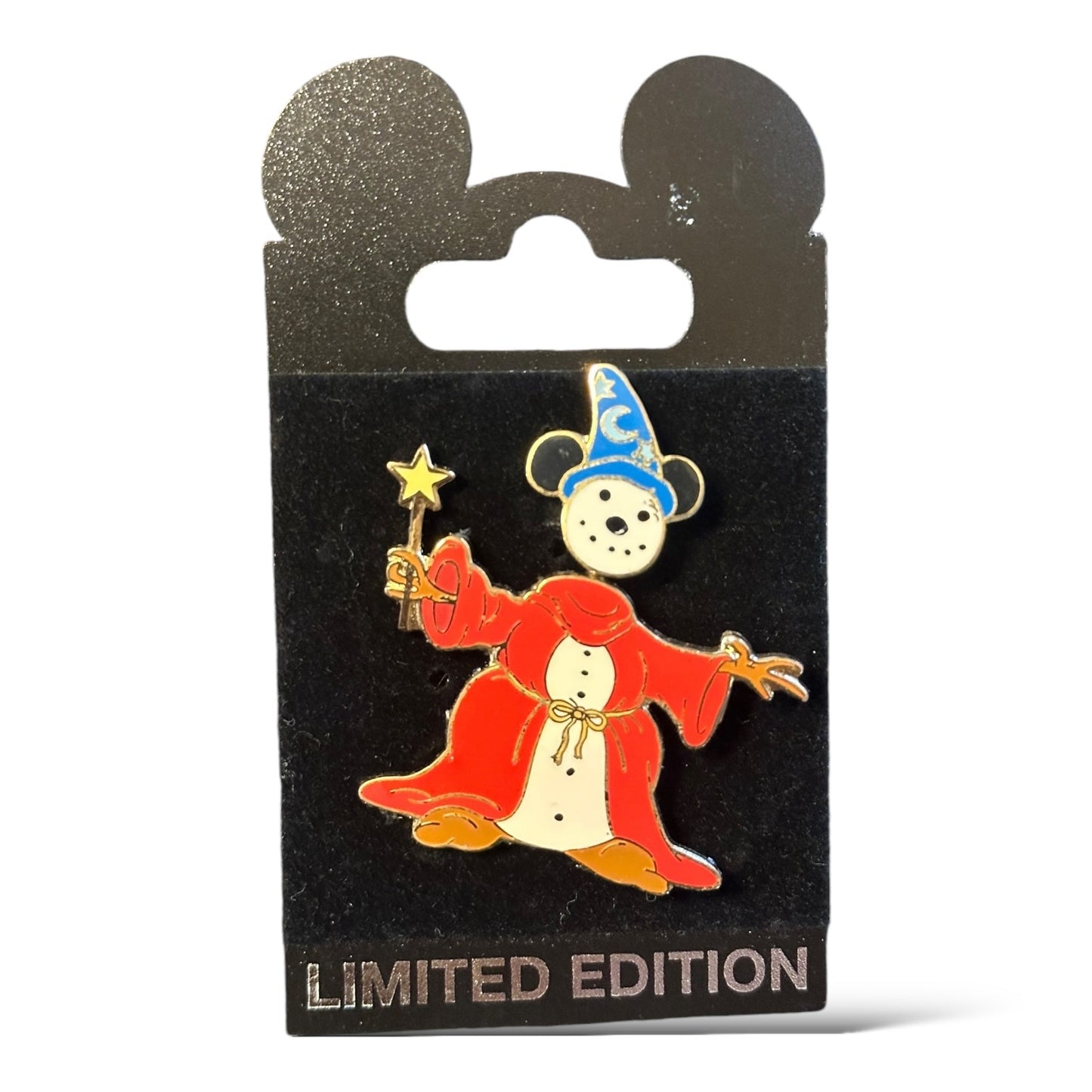 WDI Sorcerer's Apprentice Mickey as a Snowman Pin