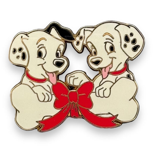 DLRP 101 Dalmatians with Christmas Bone Pin