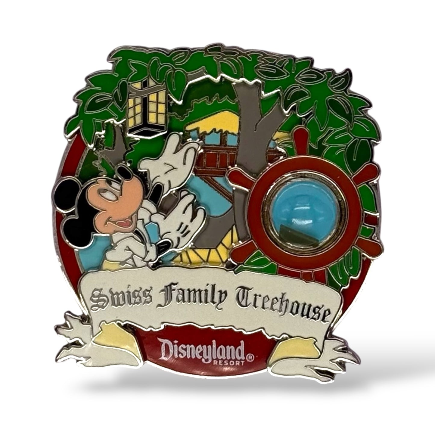 DLR Piece of Disney History Swiss Family Treehouse Pin