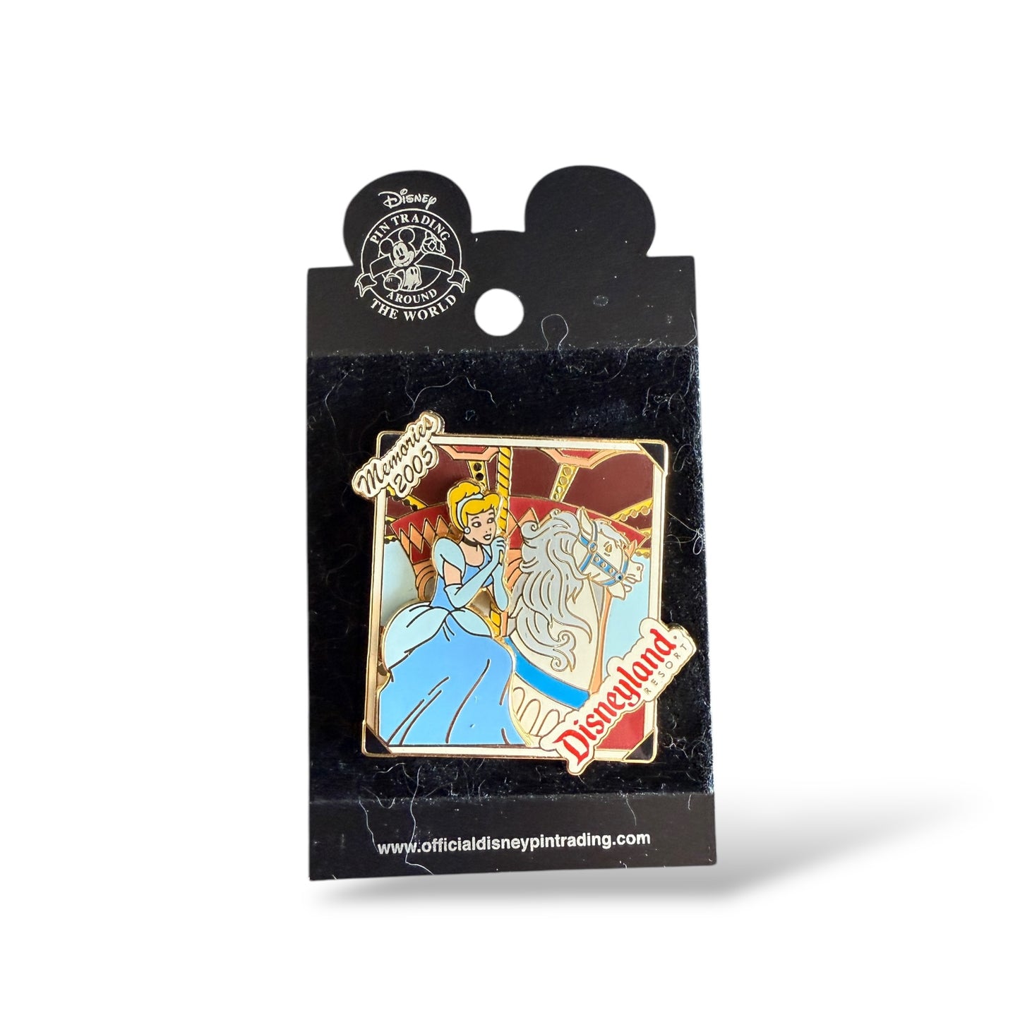DLR Memories 2005 Cinderella at King Arthur Carousel Pin
