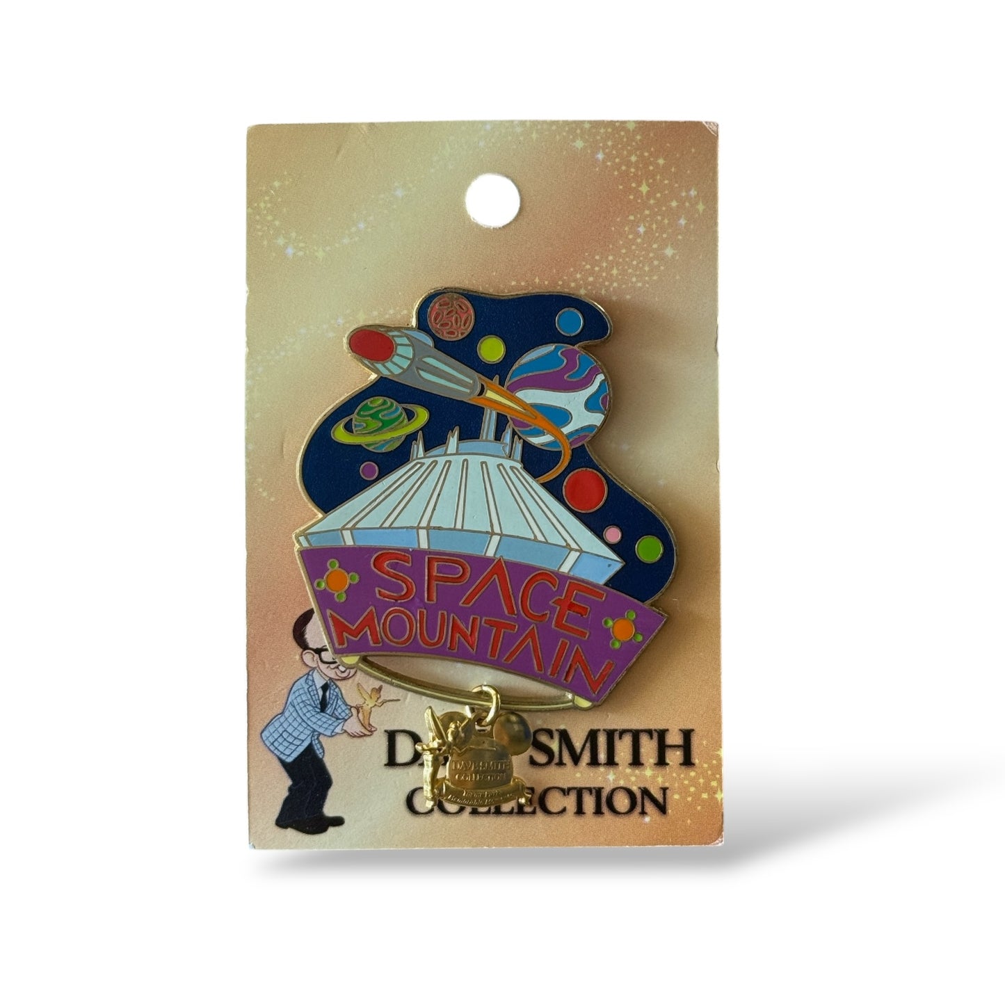 WDW Dave Smith Collection Space Mountain Pin
