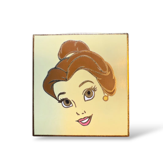 Disney Auctions Character Faces Belle Pin