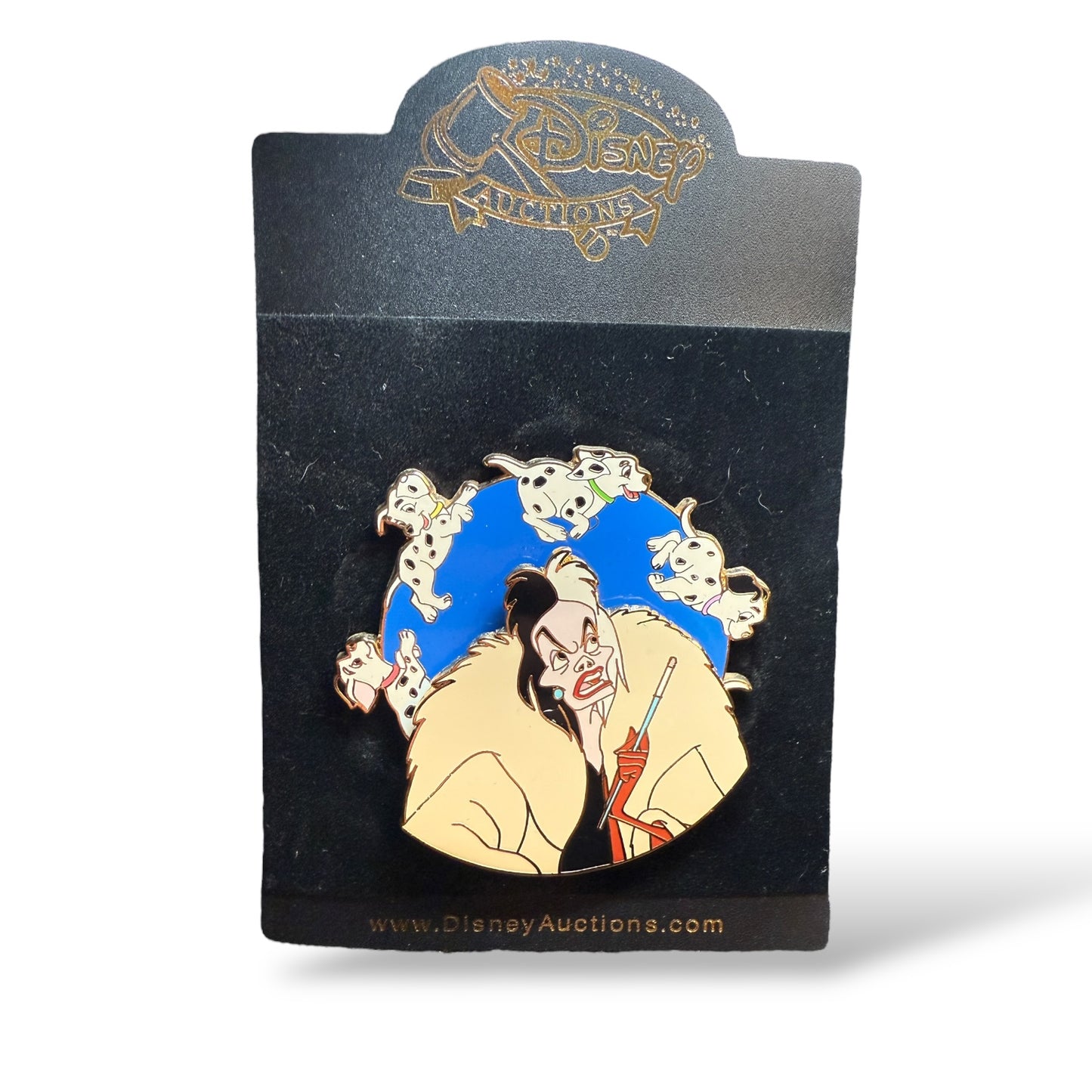 Disney Auctions Cruella De Vil Spinner Pin