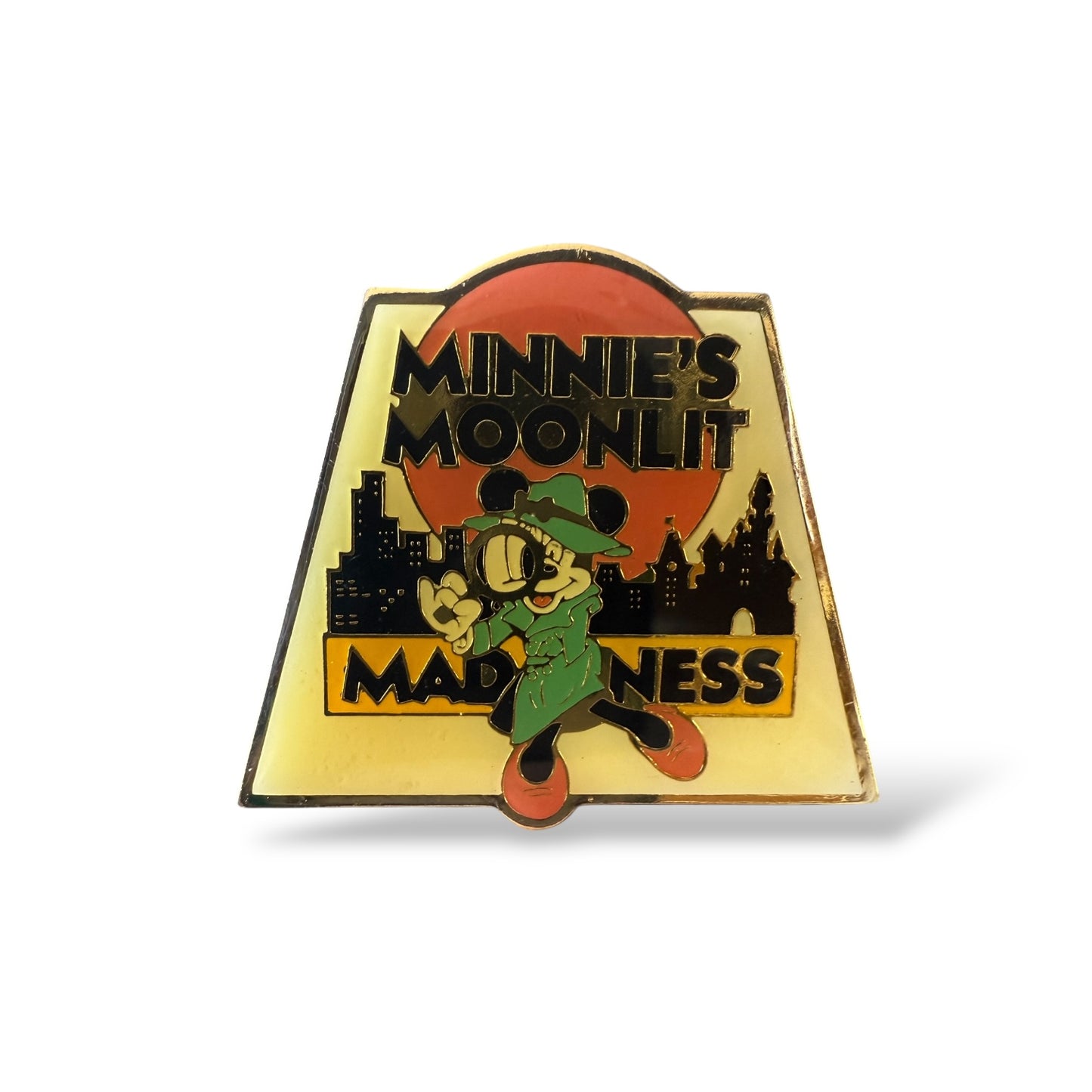 DLR Minnie's Moonlit Madness 1991 Dick Tracy Theme Pin