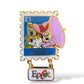 WDW EPCOT Stamp Minnie United Kingdom Pin