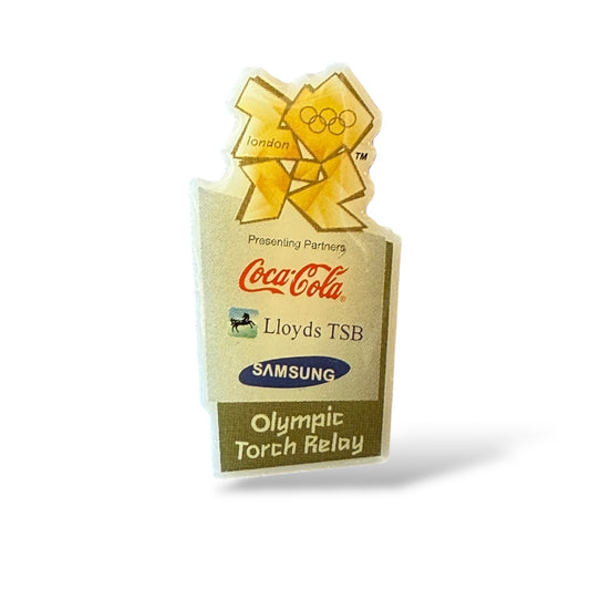 Lloyds TSB Samsung London Olympic Torch Relay Pin