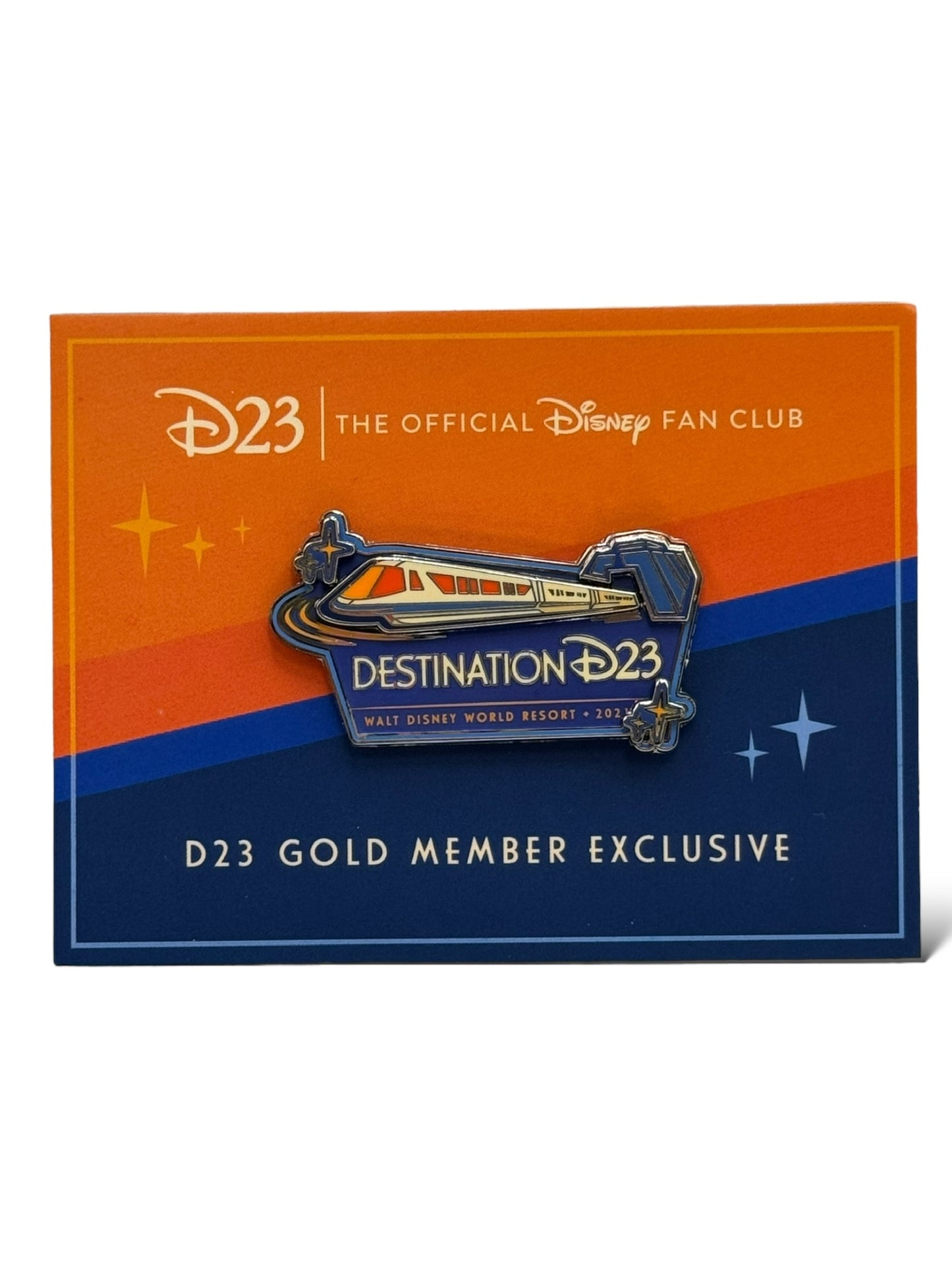 WDW Destination D23 Monorail Pin