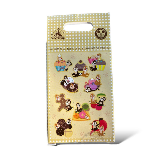 HKDL Pin Trading Carnival 2024 Chip n' Dale Desserts Mystery Pin