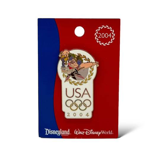 Disney Parks USA Olympic Logo 2004 Bacchus Pin