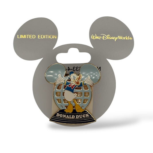 WDW Walt Disney World Resort Ear Globe Donald Pin