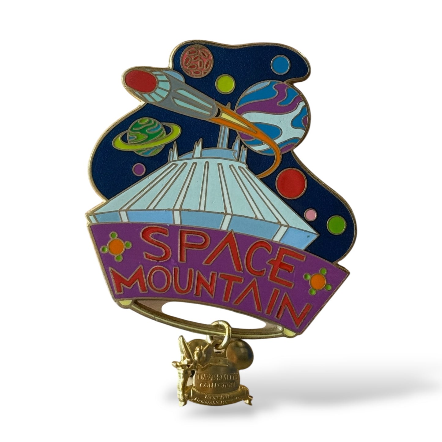 WDW Dave Smith Collection Space Mountain Pin