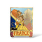 Disney Auctions Belle & Beast Travel France Pin