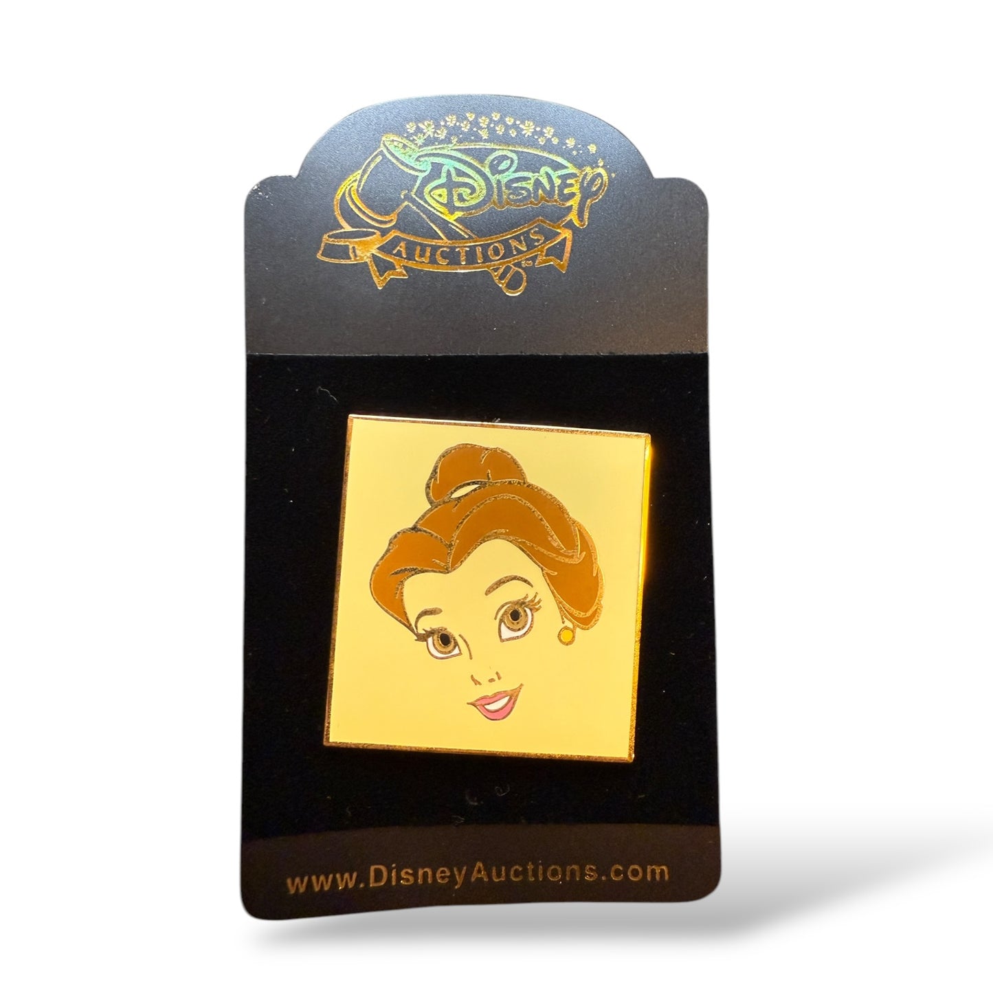 Disney Auctions Character Faces Belle Pin