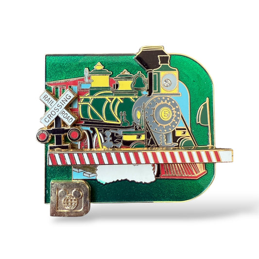 WDW Classic 'D' Collection Disneyland Railroad Pin