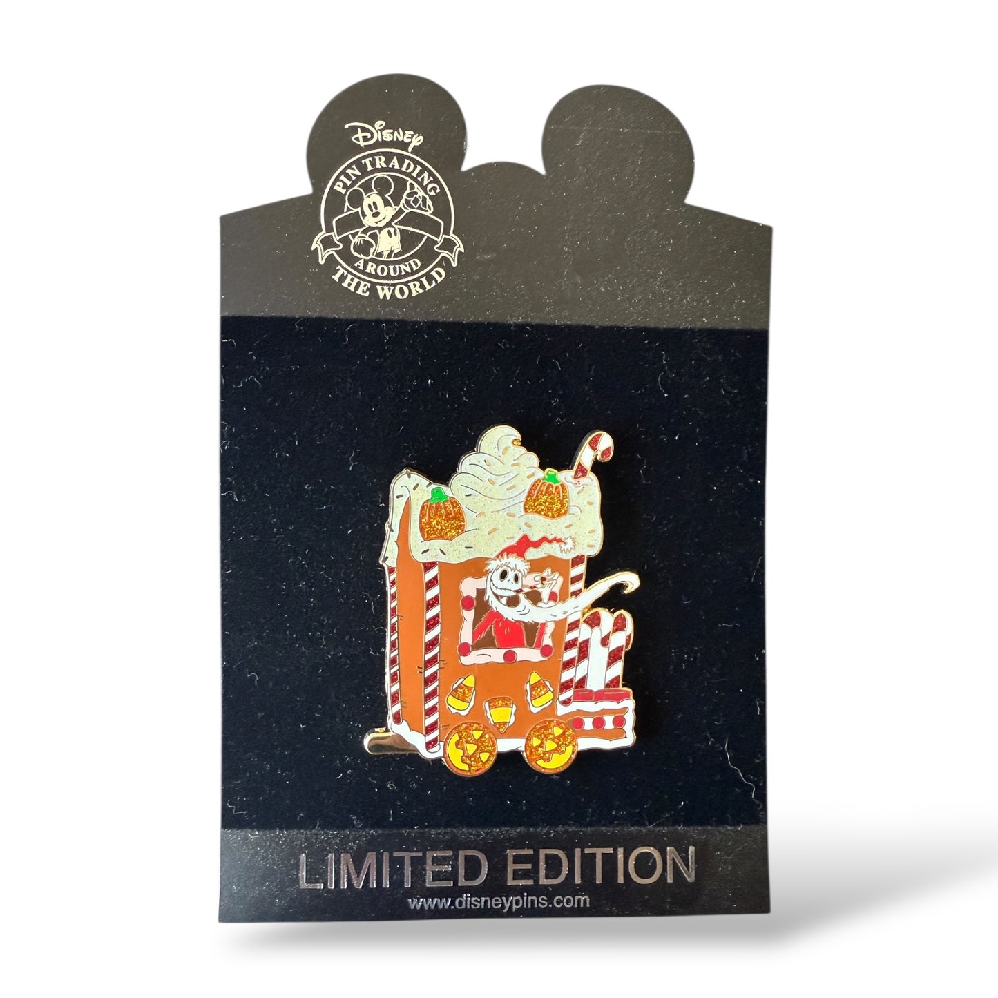 Disney Shopping Holiday Train World of Disney Jack Skellington Pin
