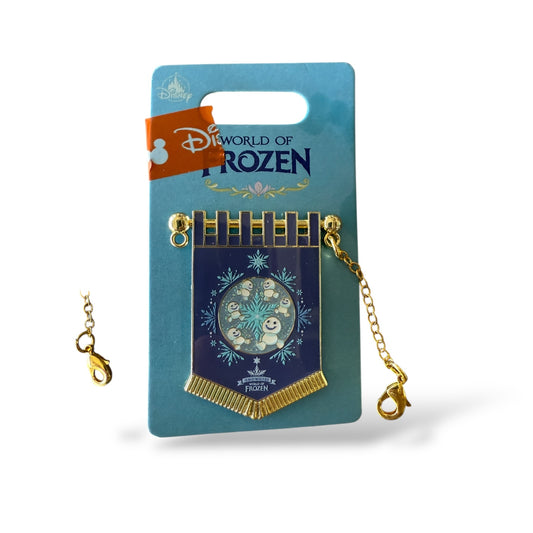 HKDL World of Frozen Chain Banner Snowgies Pin