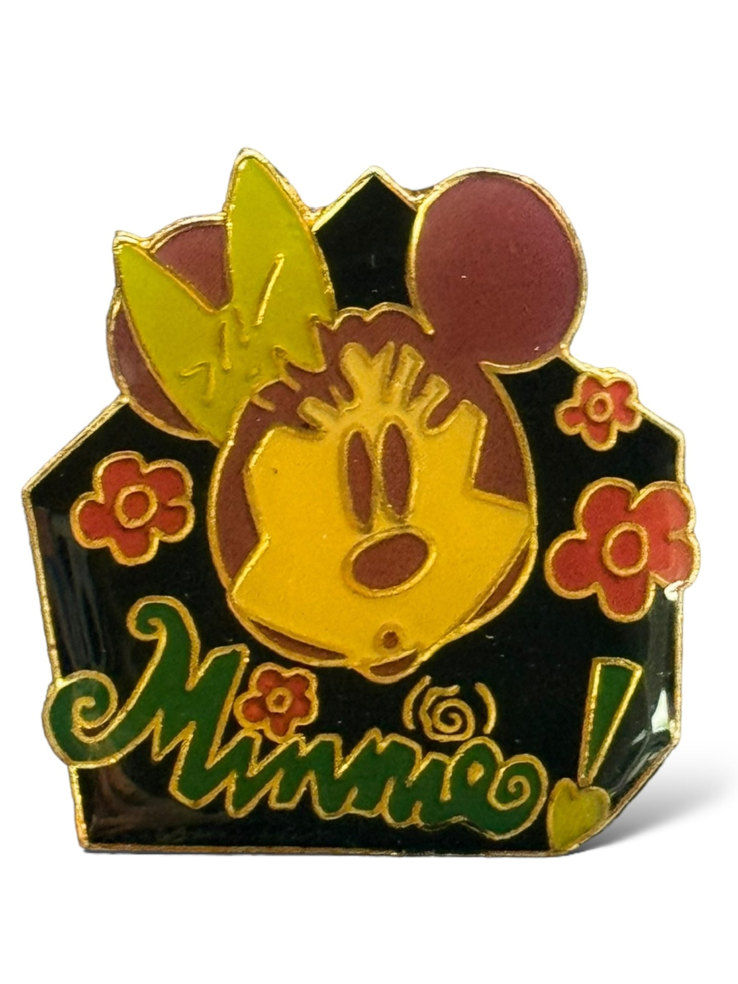 Monogram Minnie Mouse Series Head Shot Pin