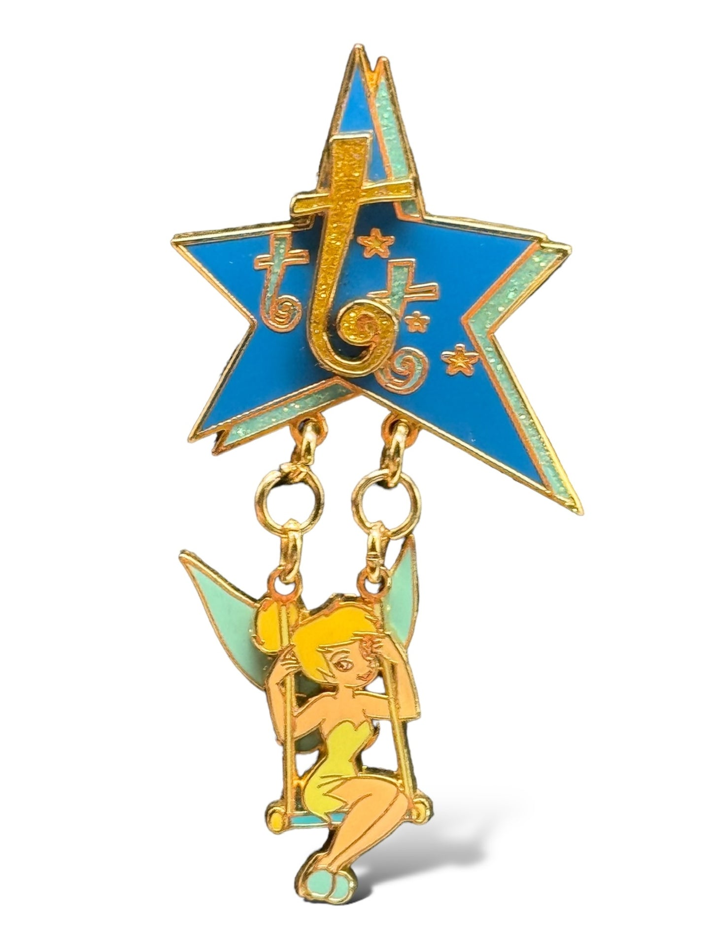 DLRP Walt Disney Letter Tinker Bell Pin