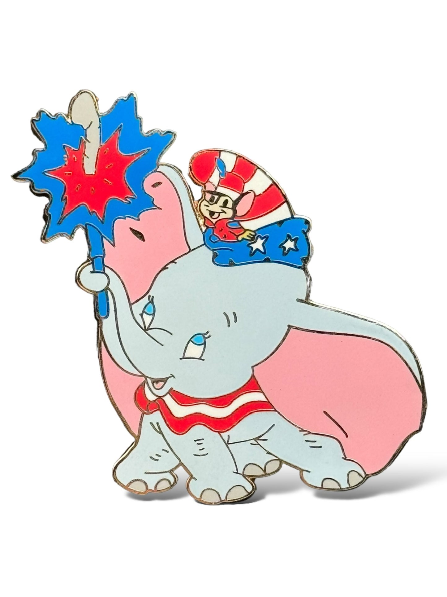 Disney Shopping 4th of July Mystery Dumbo and Timothy Sparkler Pin