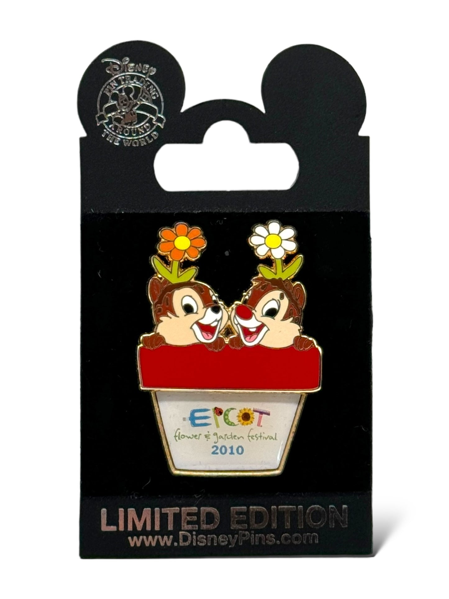 DEC Epcot Flower and Garden 2010 Chip & Dale Pin