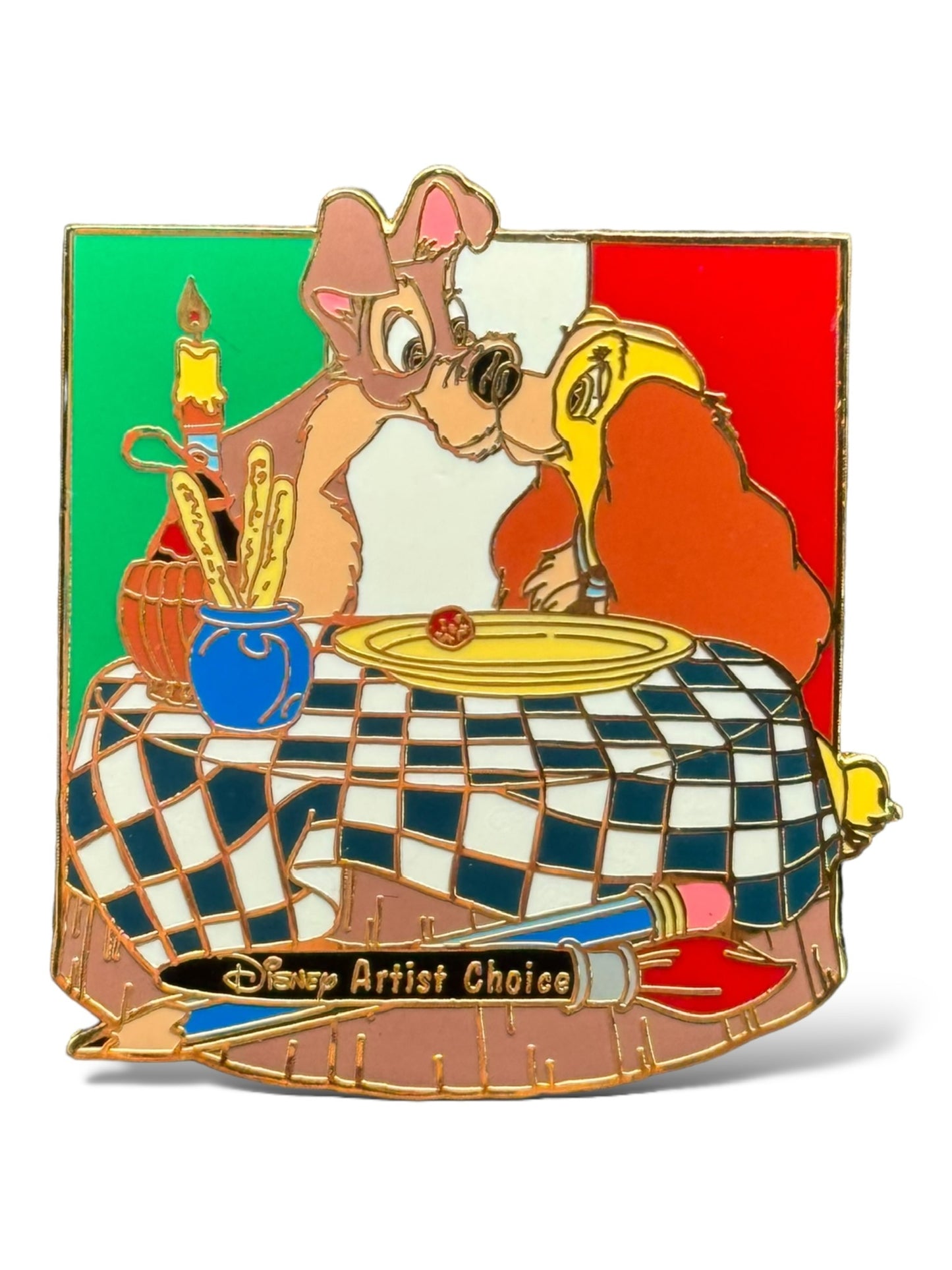 WDW Artist Choice Lady and The Tramp Pin